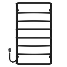 Рушникосушарка електрична Аквамікс П8 500х900 Deffi Чорний EF16 (C.AM.90.50.8.E.B.L.5)