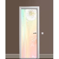 Наклейка на двері Zatarga «Подих вітру» 650х2000 мм вінілова 3Д наклейка декор самоклеюча