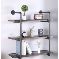 Полиці навісні з труб GoodsMetall у стилі LOFT 650х650х200 ПТ2 Полиці навісні з труб GoodsMetall у стилі LOFT 650х650х200 ПТ2