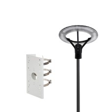 Комплект світильник парковий Lightwell LW-GL-50S/стовп парковий 4 м/кронштейн Dahua DS-1275ZJ-SUS