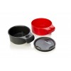 Набір посуду Humangear GoKit Deluxe 7-tool Mess Kit Charcoal/Red (1054-022.0126)