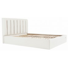 Ліжко Двоспальне Richman Санам 180 х 200 см Флай 2200 З підйомним механізмом та нішою для білизни Біле