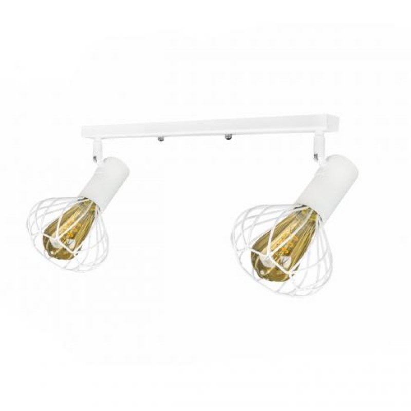 Світильник лофт настінно-стельовий MSK Electric Lotus NL 14151-2 WH