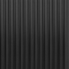 Декоративна стінова рейка Sticker Wall 160*23*3000мм (D) SW-00001532 Чорна