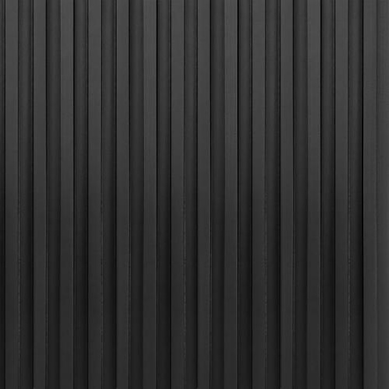 Декоративна стінова рейка Sticker Wall 160*23*3000мм (D) SW-00001532 Чорна