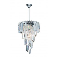 Кришталева люстра WunderLicht K4217 42x114 см Прозорий (K4217-46)