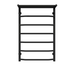 Рушникосушарка водяна Трапеція з полицею П7 500х800 Deffi Чорний (C.TP.80.50.7.B.A)