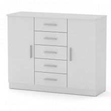 Комод Компаніт 5+2 Німфея альба (111х39х89 см)