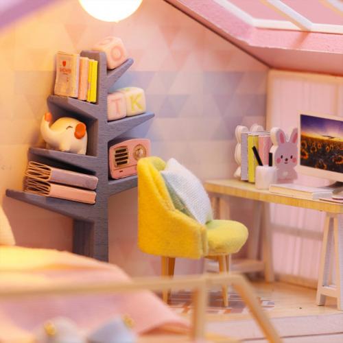 3D румбокс CuteBee Sweet Time DIY DollHouse Різнокольоровий (M2001) 3D румбокс CuteBee Sweet Time DIY DollHouse Різнокольоровий (M2001)