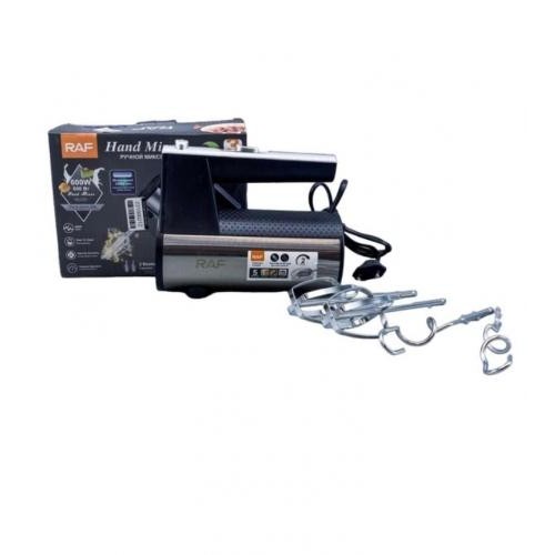 Міксер кухонний RAF R.6690 Hand Mixer 600W Сріблясто-чорний (30151421) Міксер кухонний RAF R.6690 Hand Mixer 600W Сріблясто-чорний (30151421)
