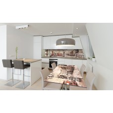 Наклейка вінілова на стіл Zatarga «Лондонська площа» 600х1200 мм Z180336st