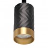 Спот Polux Arras 5.5x59.5x16.5 см Чорно-золотистий (Pol323569)