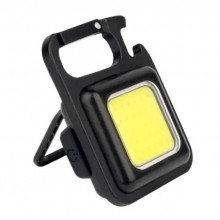 Ліхтарик-брелок з карабіном і відкривачем HiSmart Black (16613-hbr)