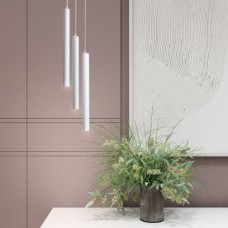 Світильник MSK Electric Elegant підвісний на круглій основі NL 4045-3R WH