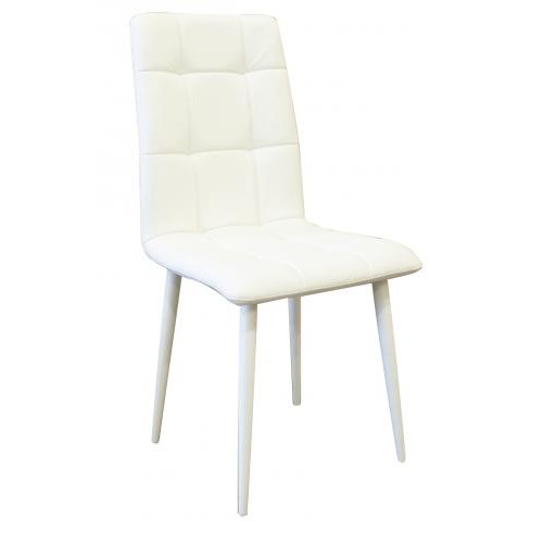 Стілець Max's furniture Мічіган 02 Білий/Білий Стілець Max's furniture Мічіган 02 Білий/Білий