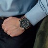 Чоловічий годинник NaviForce Cuba Коричневий