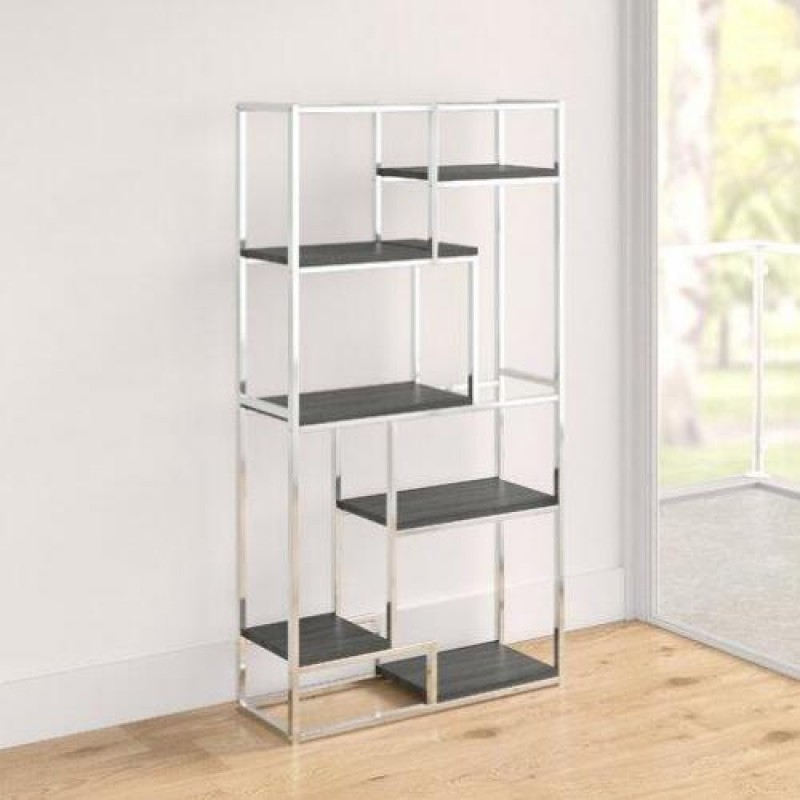 Стелаж для зберігання в стилі Loft Золотий NS-1823 1780x950x350 мм