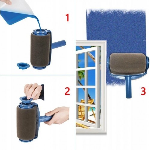 Комплект малярських валиків Paint Roller для фарбування приміщень Комплект малярських валиків Paint Roller для фарбування приміщень