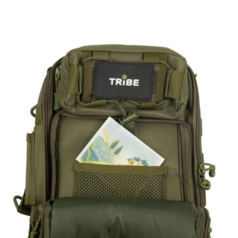 Сумка на плече Tribe Sling Pack T-IE-0003 6,5 л Оливковий