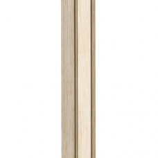 Декоративна стінова рейка Sticker Wall PS Бжевий 2900x120x12 мм (SW-00001750)