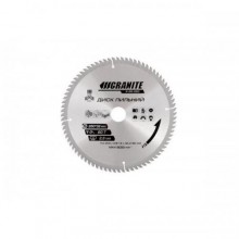 Диск пильний GRANITE для дерева з твердосплавними напайками 250х32х80Т адаптер 32-30/32-25.4 6000 об/хв 5-25-080