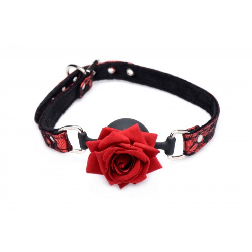 Кляп Master Series Eye-Catching Ball Gag With Rose