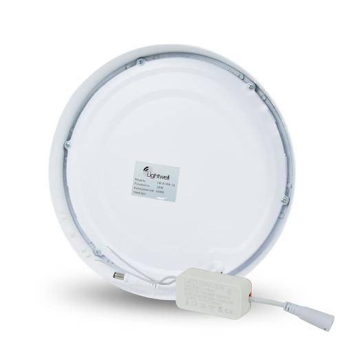 Світильник світлодіодний Lightwell LW-R-SFR-18 18 W Білий (295938) Світильник світлодіодний Lightwell LW-R-SFR-18 18 W Білий (295938)