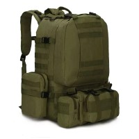 Рюкзак тактичний No Brand Oxford 52 л Зелений (1798836925)