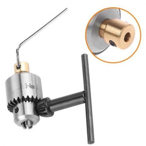 Патрон свердлильний PCB 0.3-4мм під 3.17мм JT0 вал для мікродрелі Патрон свердлильний PCB 0.3-4мм під 3.17мм JT0 вал для мікродрелі