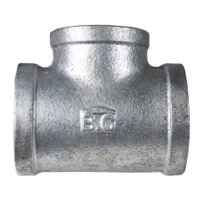 Трійник редукційний чавунний оцинкований В.С BBB 2” x 1 1/2”