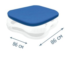 Захисний тент - чохол InPool 33005-1, ▭ 86 х 86 см для дитячого басейну