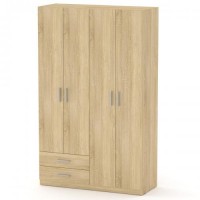 Шафа для речей Компаніт 14 120х46.4х195 см Дуб сонома