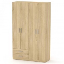 Шафа для речей Компаніт 14 120х46.4х195 см Дуб сонома