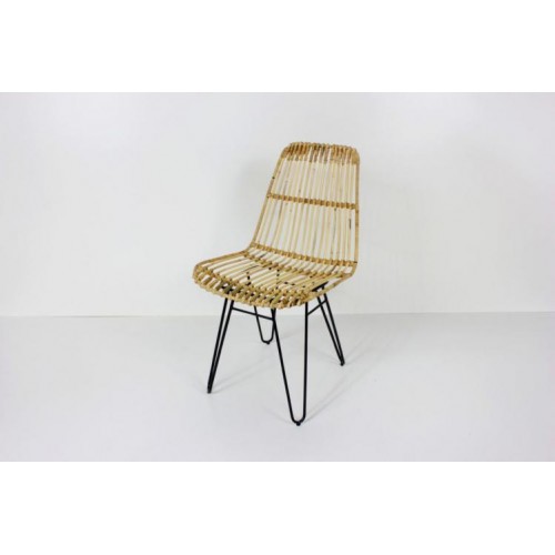 Стілець CRUZO Коста з натурального ротанга (sk10861) Стілець CRUZO Коста з натурального ротанга (sk10861)