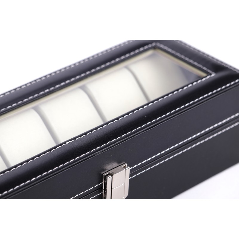 Скринька для зберігання годинників Craft 6PU.1/6 Чорний