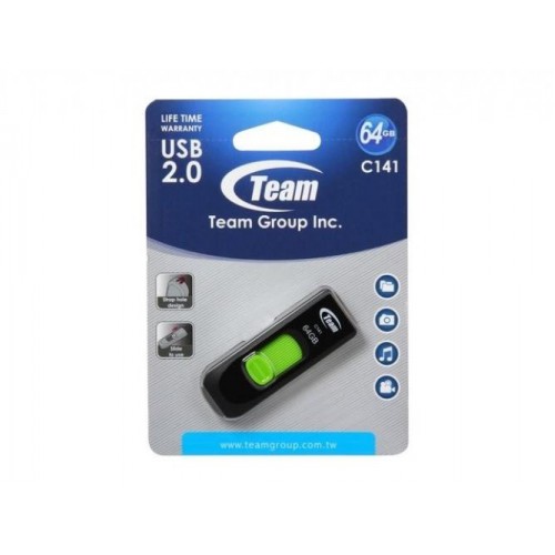 Флеш-накопичувач USB 64Gb Team C141 Green (TC14164GG01) в інтернет супермаркеті PbayMarket!