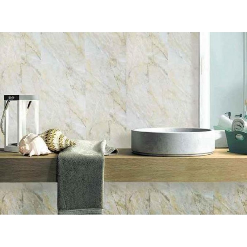 Панель ПВХ пластикова вагонка для стін та стелі D 06.18 Білий мармур Riko