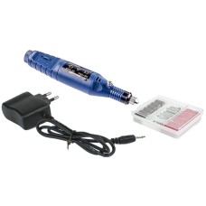 Компактний фрезер для манікюру та педикюру Variable Speed Rotary Low Noise Синій