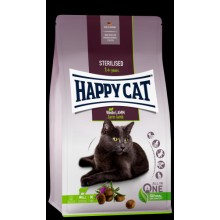 Корм Happy Cat Sterilised Weide-Lamm для стерилізованих кішок та котів з ягнятком 4 кг