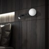 Настінний світильник TK Lighting Vox 35x14.5 см Чорний (TK10152)