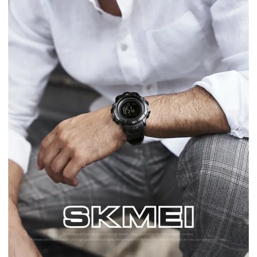 Чоловічий спортивний годинник Skmei 1475 Чорний Чоловічий спортивний годинник Skmei 1475 Чорний