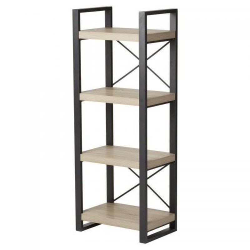 Стелаж для зберігання в стилі Loft NS-1802 1580x600x400 мм Черный