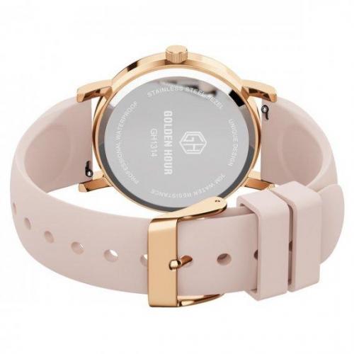 Наручний кварцовий годинник GOLDENHOUR Trend Рожевий Наручний кварцовий годинник GOLDENHOUR Trend Рожевий