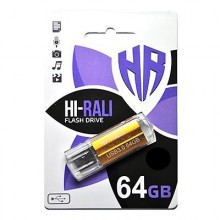 Флеш-накопичувач USB 64GB Hi-Rali Corsair Series Bronze (HI-64GBCORBR)