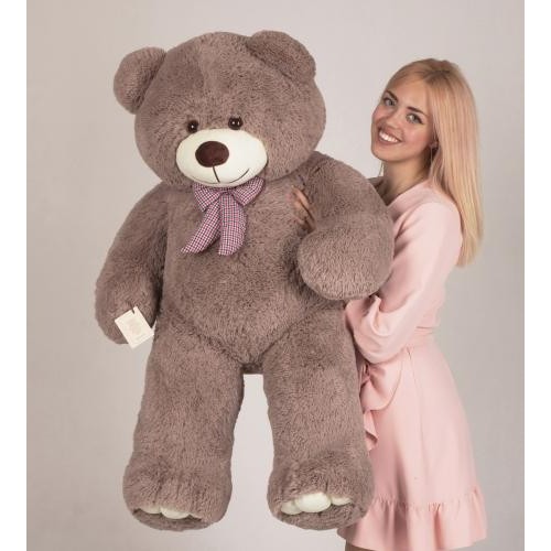 Плюшевий ведмедик Mister Medved Хеппі 130 см Капучіно (085) Плюшевий ведмедик Mister Medved Хеппі 130 см Капучіно (085)