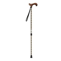 Палиця телескопічна MQ Perfect MQ551 Beige Tartan - manico derby legno 55-94 см Комбінований Палиця телескопічна MQ Perfect MQ551 Beige Tartan - manico derby legno 55-94 см Комбінований