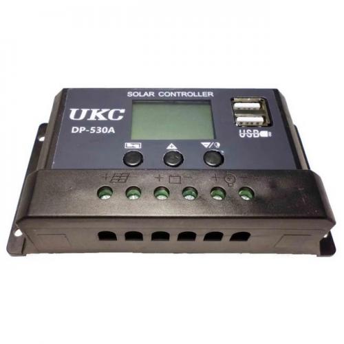 Контролер заряду сонячної батареї UKC DP-530A 8466 Контролер заряду сонячної батареї UKC DP-530A 8466