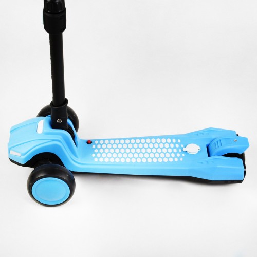 Самокат триколісний складане кермо світло звук дим Best Scooter MAXI 60 кг Blue (111437) Самокат триколісний складане кермо світло звук дим Best Scooter MAXI 60 кг Blue (111437)