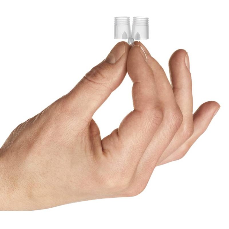 Антихропіння кліпса від хропіння в ніс - носовий розширювач від хропіння - набір з 8 шт (циліндр + спіраль) у футлярі