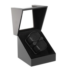 Скринька Craft для підзаводу 2-х годинників M12011 BL 210х210х240 мм Чорний